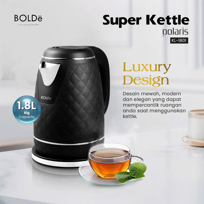Bolde Super Kettle Polaris - Hitam